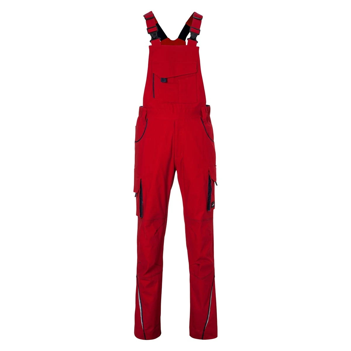 Workwear Latzhose - Color JN848 · red/navy