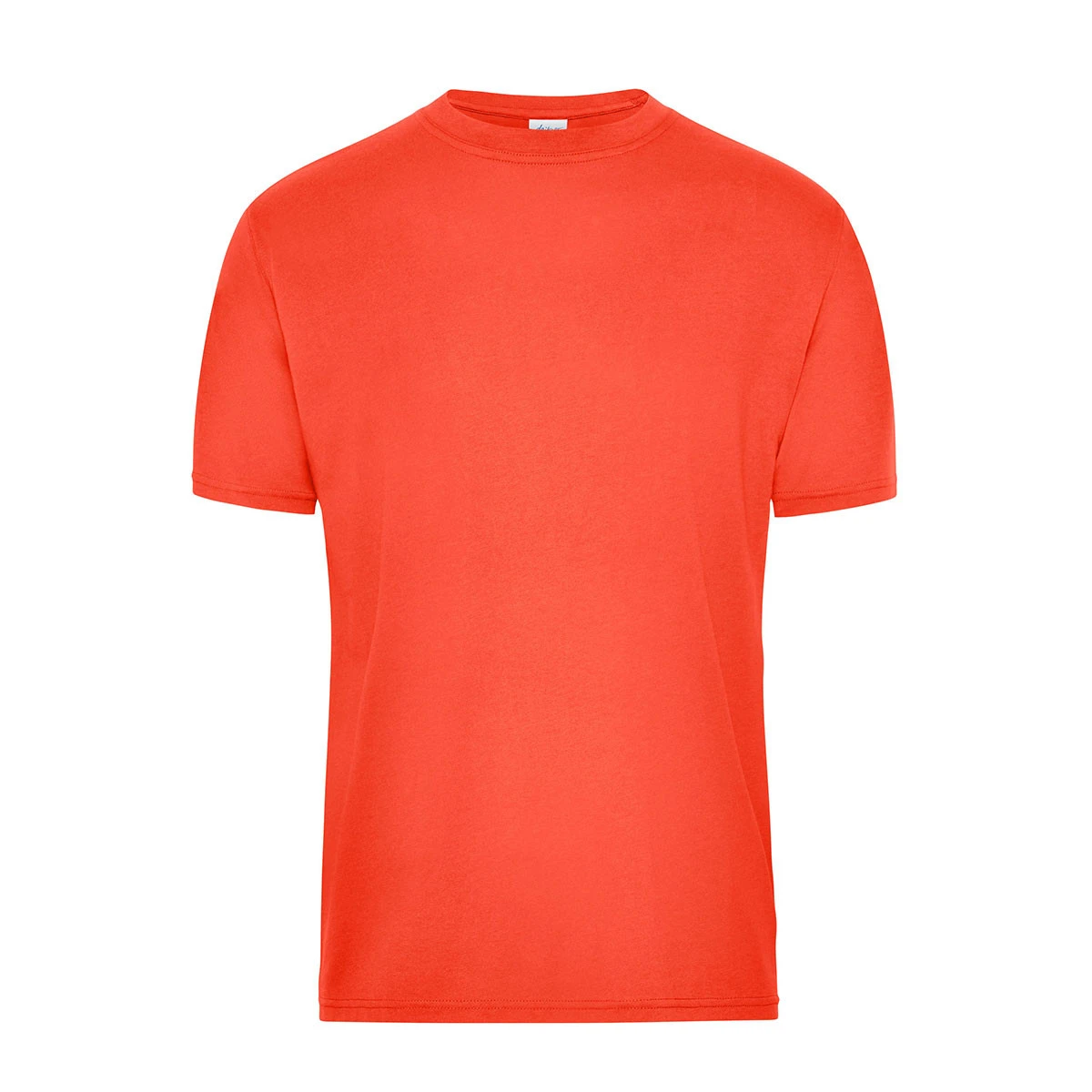 Herren Bio Workwear T-Shirt - Solid JN1808 · spicy-orange