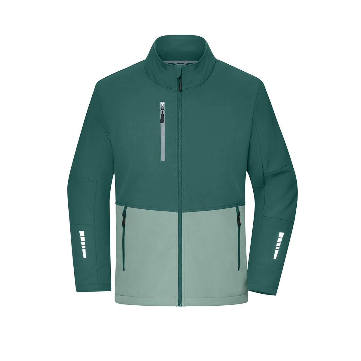 Unisex Workwear Softshell Jacke JN1886 · industrial-green/foggy-green