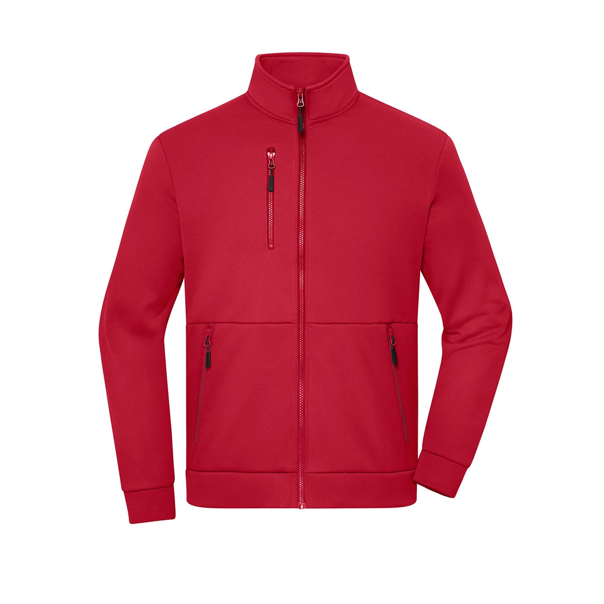 Unisex Workwear Fleece Jacke JN1876 · red